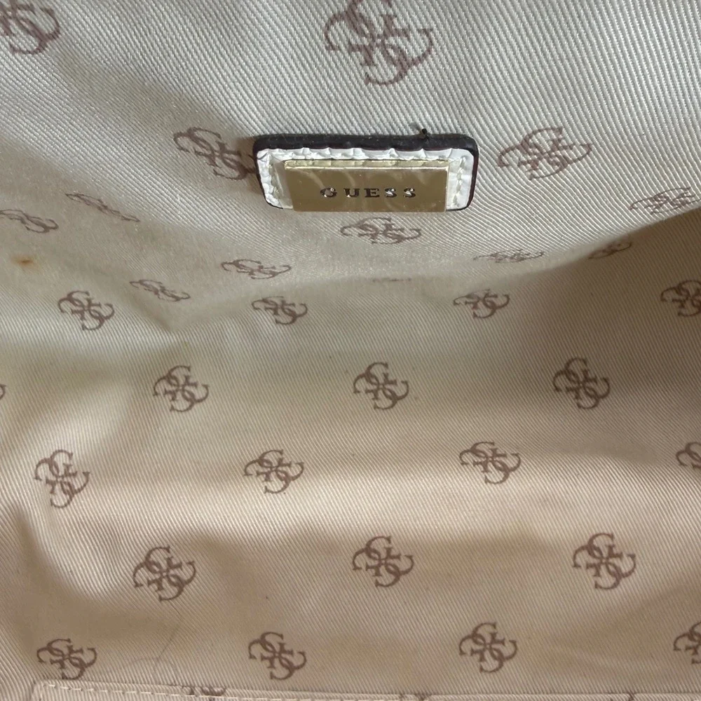 Guess wicker satchel